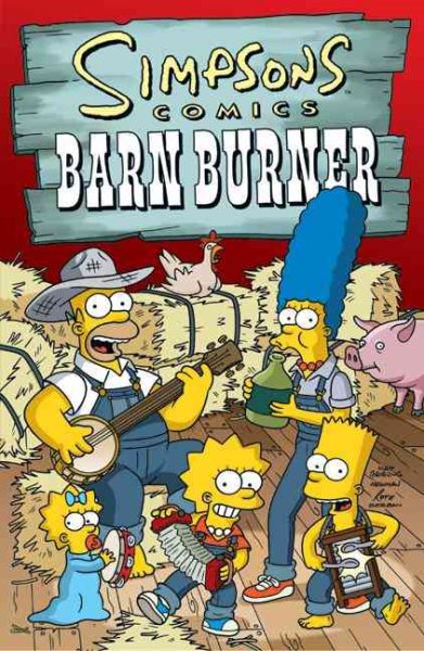 Simpsons Comics Barn Burner cover