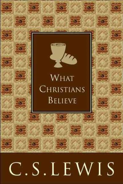 What Christians Believe cover