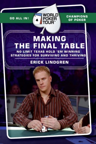 World Poker Tour(TM): Making the Final Table cover