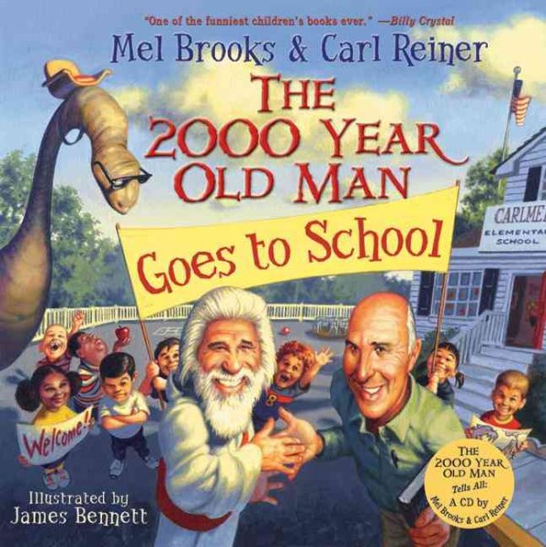 The 2000 Year Old Man Goes to School cover