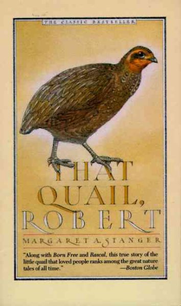 That Quail, Robert cover