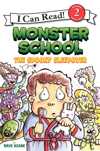 Monster School: The Spooky Sleepover (I Can Read Level 2) cover
