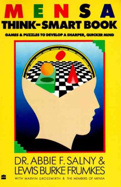 MENSA Think-Smart Book: Games & Puzzles to Develop a Sharper, Quicker Mind cover