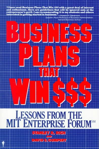Business Plans That Win $$$: Lessons from the MIT Enterprise Forum cover