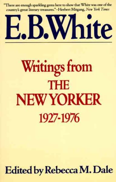 Writings from The New Yorker 1927-1976 cover
