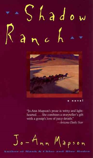 Shadow Ranch: Novel, A cover