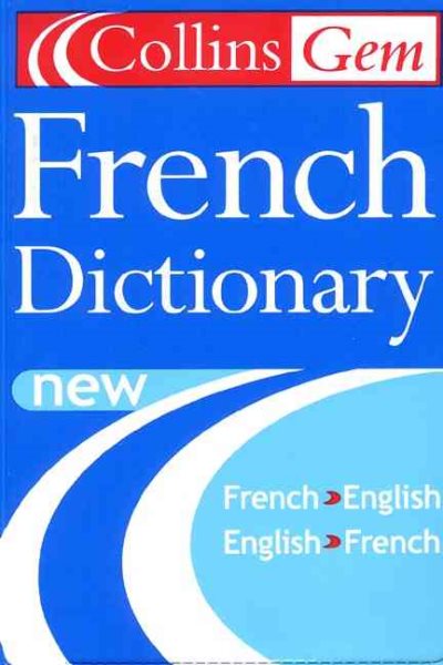 Collins Gem French Dictionary: French-English/English-French (6th Edition) cover