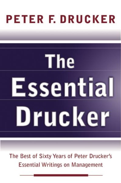 Essential Drucker, The cover