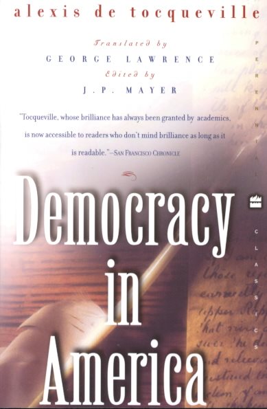 Democracy in America (Perennial Classics) cover