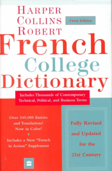 Harper Collins Robert French College Dictionary cover