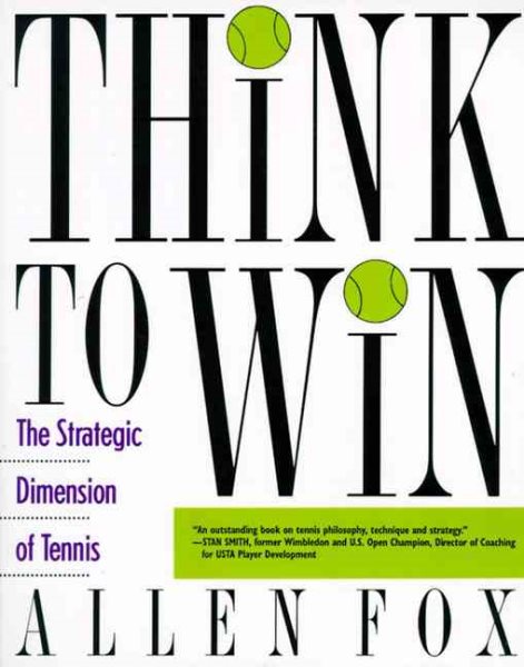 Think to Win: Strategic Dimension of Tennis, The cover