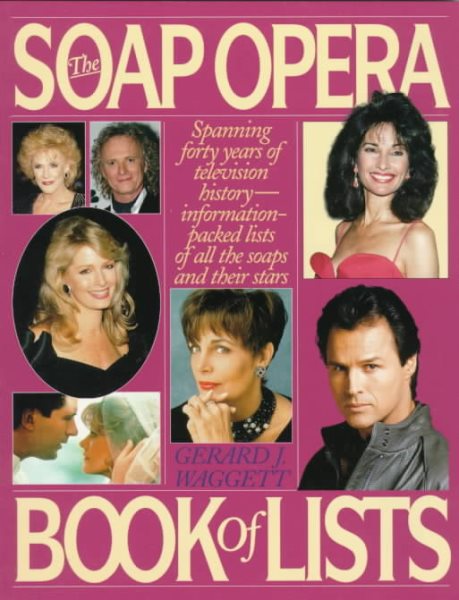 The Soap Opera Book of Lists cover