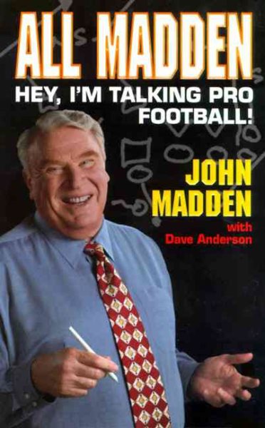 All Madden: Hey, I'm Talking Pro Football cover