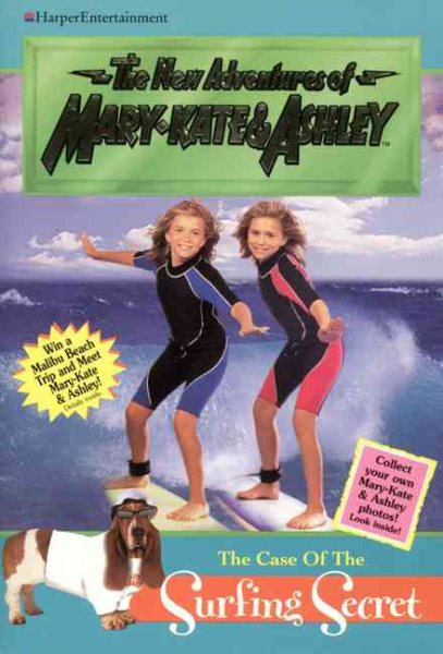 The Case Of The Surfing Secret (The New Adventures of Mary-Kate & Ashley #12) cover