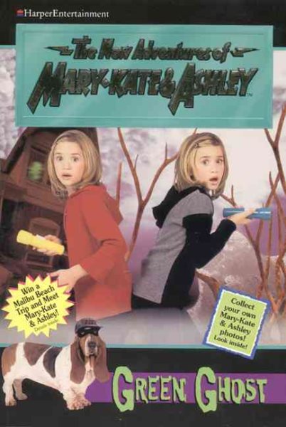 The Case of the Green Ghost (The New Adventures of Mary-Kate & Ashley #13) cover