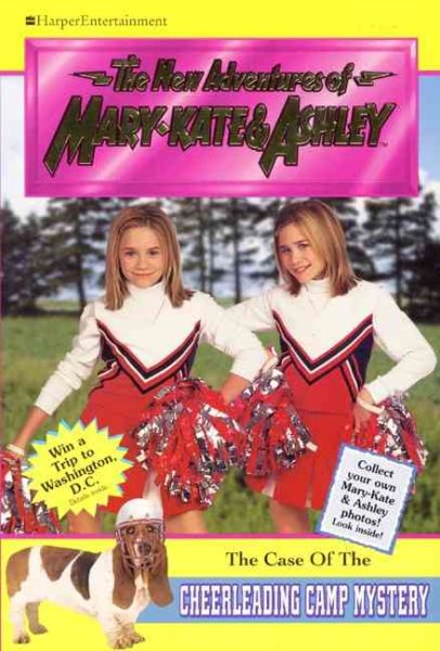 The Case of the Cheerleading Camp Mystery (The New Adventures of Mary-Kate & Ashley #17) cover