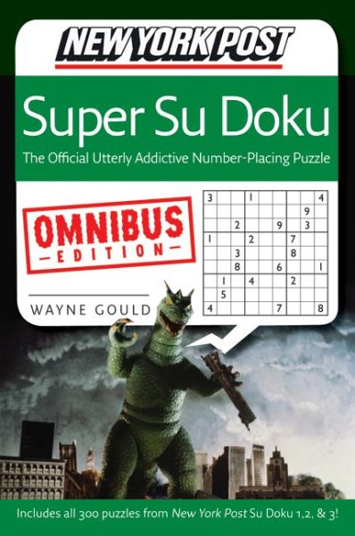 New York Post Super Sudoku, Omnibus Edition cover