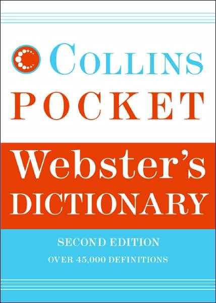 Collins Pocket Webster's Dictionary, 2nd Edition (Collins Language) cover