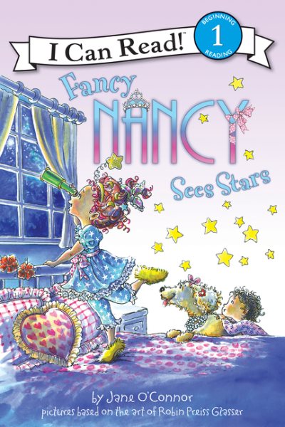 Fancy Nancy Sees Stars (I Can Read Level 1) cover