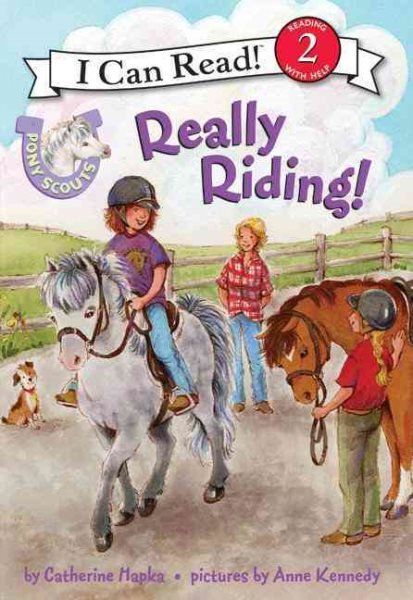 Pony Scout Children's Book - Really Riding! cover