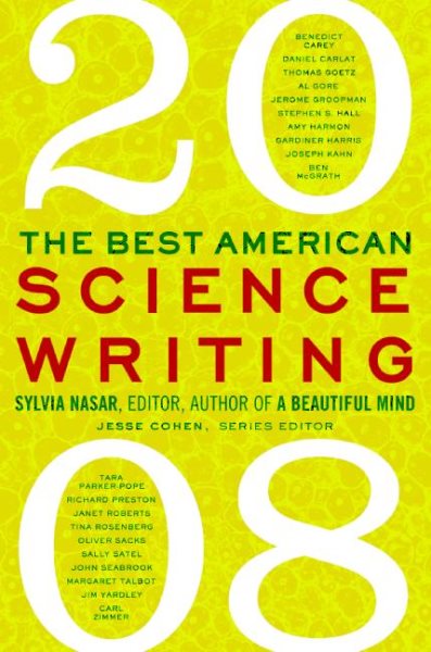 The Best American Science Writing 2008 cover