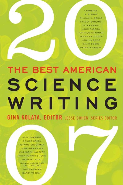 The Best American Science Writing 2007 cover