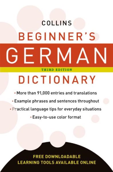 Collins Beginner's German Dictionary, 3rd Edition cover