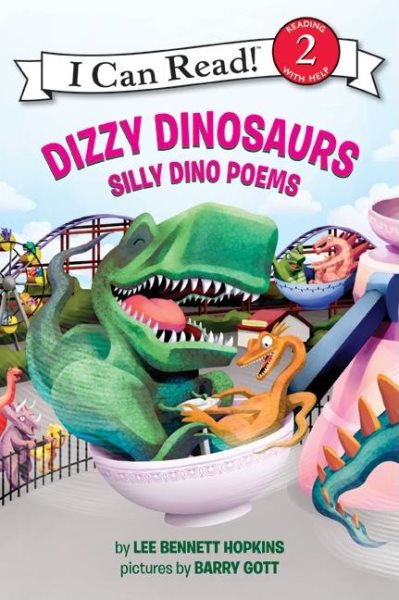 Dizzy Dinosaurs: Silly Dino Poems (I Can Read Level 2) cover