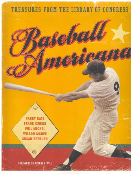 Baseball Americana: Treasures from the Library of Congress cover
