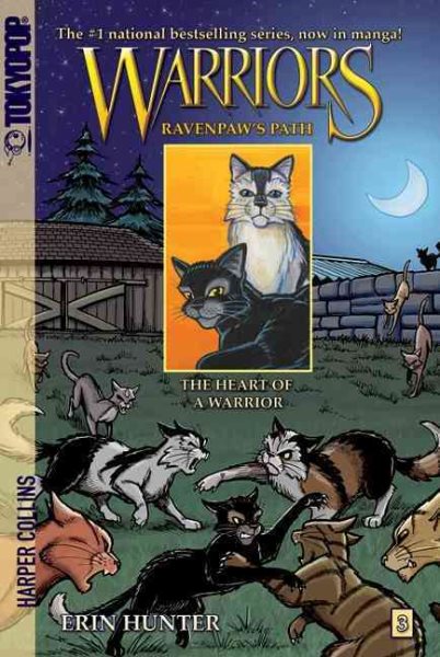 Warriors: Ravenpaw's Path #3: The Heart of a Warrior (Warriors Graphic Novel) cover