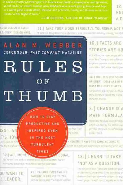 Rules of Thumb: How to Stay Productive and Inspired Even in the Most Turbulent Times cover