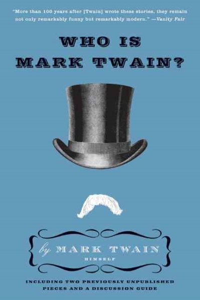 Who Is Mark Twain? cover