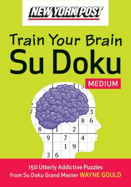New York Post Train Your Brain Su Doku: Medium cover