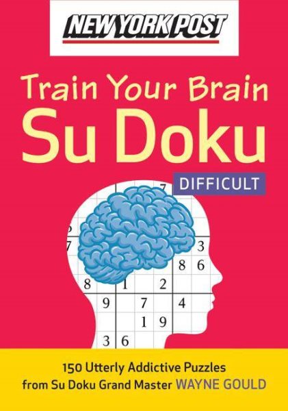 New York Post Train Your Brain Su Doku: Difficult cover