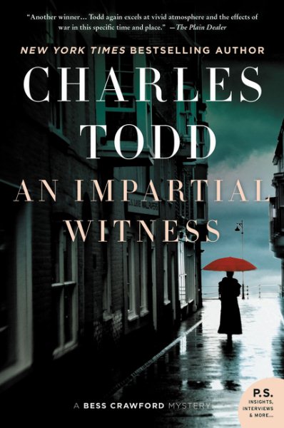An Impartial Witness: A Bess Crawford Mystery (Bess Crawford Mysteries, 2) cover