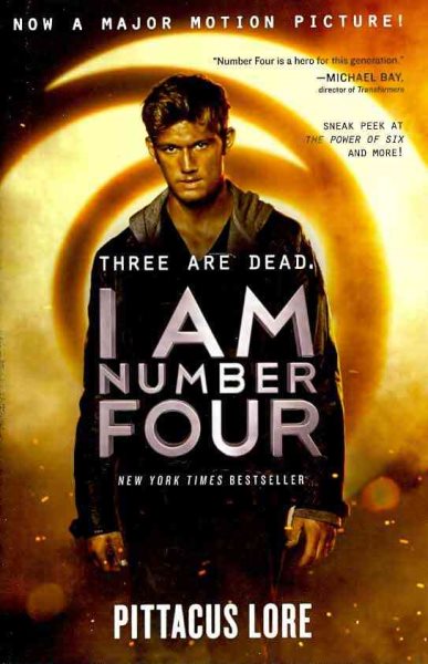 I Am Number Four Movie Tie-in Edition (Lorien Legacies, 1) cover