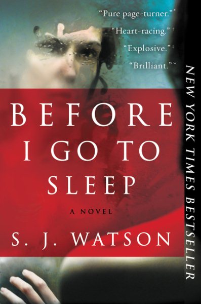 Before I Go to Sleep: A Novel cover