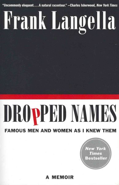 Dropped Names: Famous Men and Women As I Knew Them