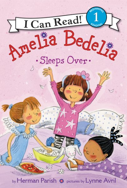 Amelia Bedelia Sleeps Over (I Can Read Level 1) cover