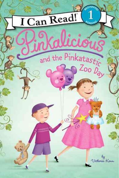 Pinkalicious and the Pinkatastic Zoo Day (I Can Read Level 1) cover
