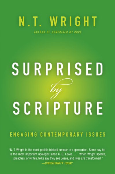 Surprised by Scripture: Engaging Contemporary Issues cover