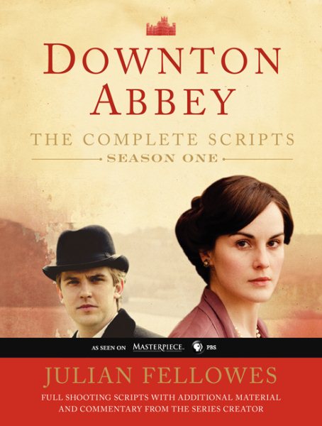 Downton Abbey Script Book Season 1 (Downton Abbey, 1) cover