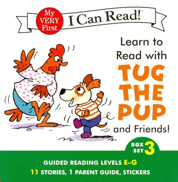 Learn to Read with Tug the Pup and Friends! Box Set 3: Levels Included: E-G (My Very First I Can Read) cover