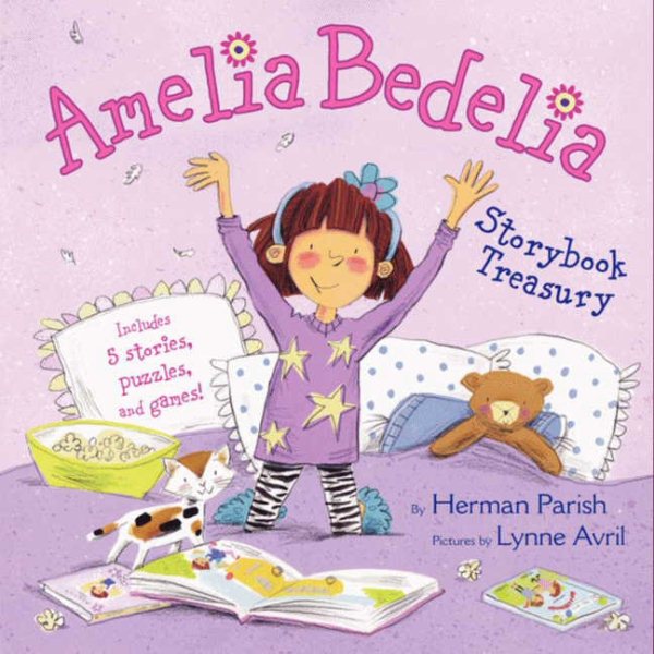 Amelia Bedelia Storybook Treasury: Amelia Bedelia's First Day of School; Amelia Bedelia's First Field Trip; Amelia Bedelia Makes a Friend; Amelia Bedelia Sleeps Over; Amelia Bedelia Hits the Trail cover