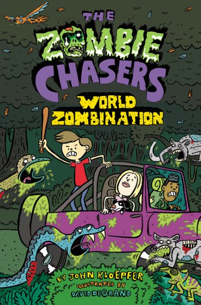 The Zombie Chasers #7: World Zombination cover