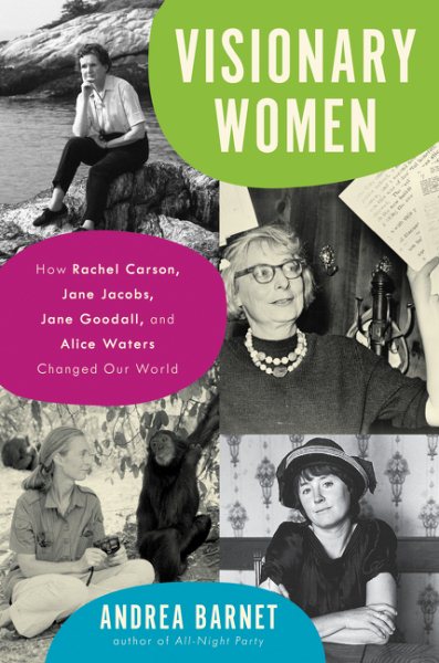 Visionary Women: How Rachel Carson, Jane Jacobs, Jane Goodall, and Alice Waters Changed Our World cover