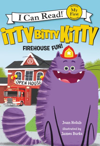 Itty Bitty Kitty: Firehouse Fun (My First I Can Read) cover