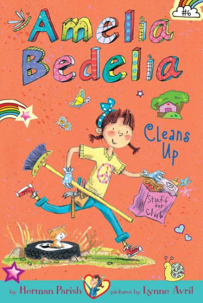Amelia Bedelia Chapter Book #6: Amelia Bedelia Cleans Up cover