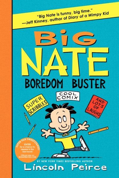 Big Nate Boredom Buster (Big Nate Activity Book, 1) cover
