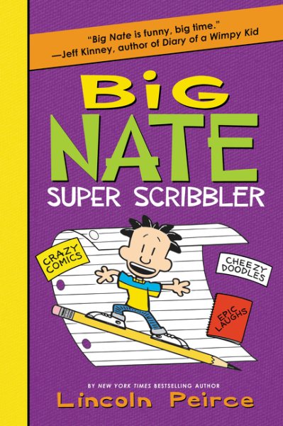 Big Nate Super Scribbler (Big Nate Activity Book, 5) cover